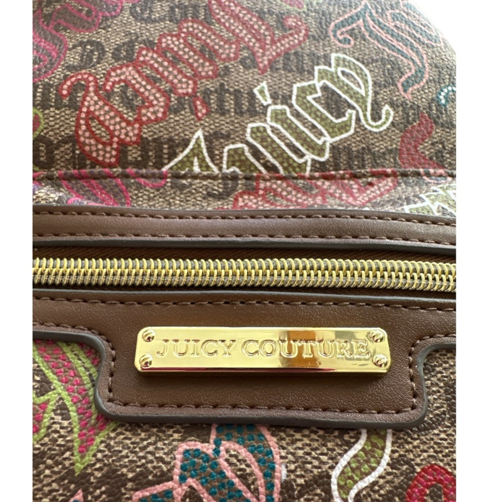 Juicy Couture Chestnut Chino Multi Rosie Mini Backpack - Picture 8 of 12